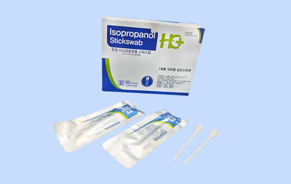 isopropanol stick swab